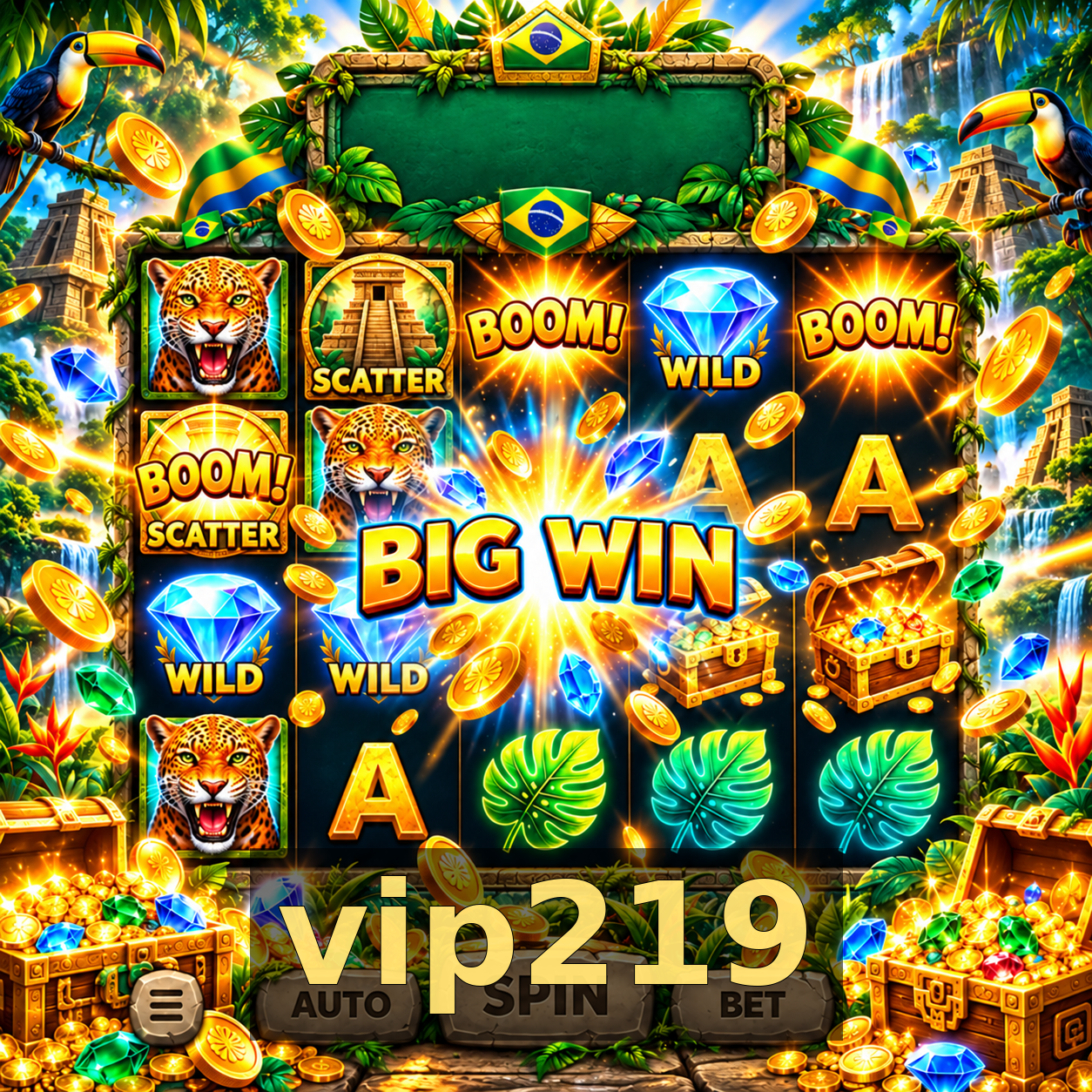 Jackpots em slots